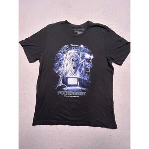 Gutter Garbs Poltergeist T-Shirt 100% Cotton Black XL Mens